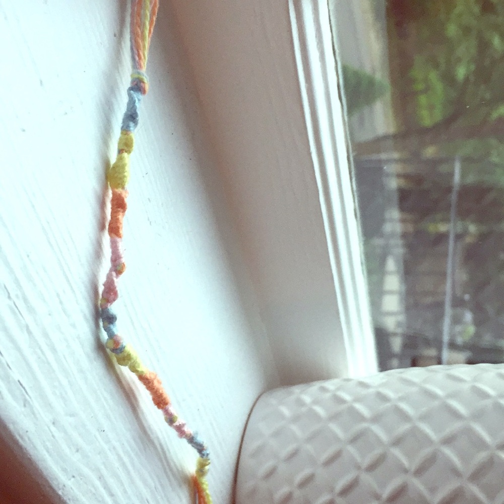 homemade staircase bracelet